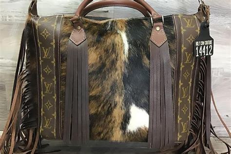 holy cow couture fake bags|leather and cowhide purses.